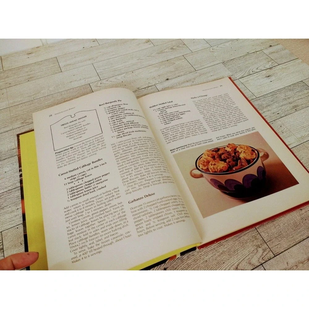 Oven Meals Cookbook‎ 1976 Hardcover Better Homes & Gardens Retro-Core Recipes